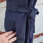 Banana Republic NEW Polka dot  v neck retro jumpsuit bow belt Photo 9