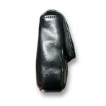 Nicole Miller  NWT Black Quilted Crossbody Bag Chevron Gold Chain Strap Purse Photo 6