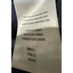 Rails  Women's KATE Novelty Iconic Cherry Print Shirt Navy Button Down Top XS Photo 6