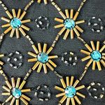 Anthropologie Moulinette Soeurs Lydia Swing Dress Size 2 XS Beaded Art Deco Photo 11