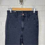 Gap Black High Rise 70s Flare Jeans Size 27/4 Tall Photo 5