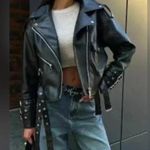 ZARA  BRAND JACKET BLACK COLOR SIZE L WITH TAGS Photo 11