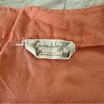 Free People Intimately Embroidered V-Neck Bodysuit Coral Peach Orange Size M Photo 1