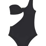 JADE SWIM Avery One Piece in Black Small New Womens Swimsuit Photo 8