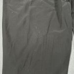 Eskandar Womens 2 Black Wide Leg Silk Pull On Drawstring Cropped Ankle Pants Photo 2