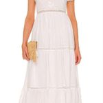 Tularosa  Claudette Midi Dress in White XXS Photo 0