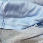 Blush New Boutique V-Neck/Back Cutout Side Blue Short Romper Size S Photo 5