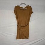 Lovers + Friends Tarin Mini Dress in Deep Taupe Size Large ‎ Boho Revolve Bamboo Photo 1