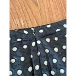 Loft  black eyelet pencil skirt scalloped size 8 Photo 7
