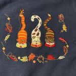 Studio Works  Sport Petite Small women's blue sweatshirt with cats, nwt Photo 4