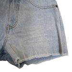 Cavalli Class Womens 27 Frayed Hem Denim Shorts NEW Blue Photo 5