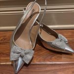 Abound Silver bow heels Photo 0