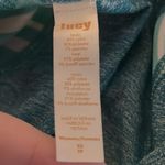 Lucy Long Sleeve Shirt Top Open Back Women’s Size XS Teal Blue Thumbholes Photo 8