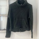 Sweaty Betty Restful Boucle Knit Funnel Neck Cropped Top Green Size XS Photo 2