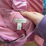 Monique Lhuillier pleated pink dress Photo 3