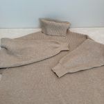 Free People Softly Structured Tunic Sweater Turtleneck Rib Knit S Photo 5