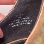 Steve Madden Green and Brown Satin Snakeskin Wedges Photo 12