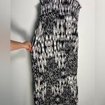 AGB Byer Black White Maxi Dress V Neck Babydoll Boho Chic Aztec Peasant Beach 12 Photo 7