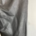 David Lerner  Black Reptile Print Leggings Size M Photo 4