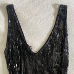 Free People Black Sequin Mini Dress Photo 4