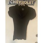 it's our time  brand short sleeve cowl neck sweater Large. Photo 2