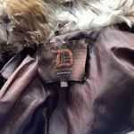 Vintage Dollhouse Outwear Women's Faux Fur Puffy Coat Jacket Sz L Western 98790 Brown Size L Photo 1