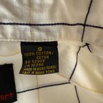 Liz Claiborne Liz Sport white striped long sleeve collared button down shirt size small Photo 7