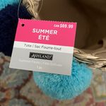 Adorable pompon beach bag brand new Photo 4