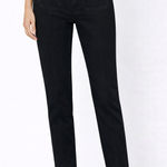 Dorothee Schumacher Black Slim Crop Pants Women’s M Front Seam High Rise Size M Photo 0