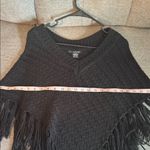 Coldwater Creek 52 Weekends Black Sweater with Fringe by Photo 2