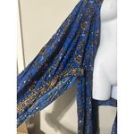 Amuse Society Amuse Society Brooklyn Kimono Duster Cardigan Medina Blue One Size Photo 7
