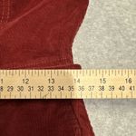 Abercrombie & Fitch Corduroy Dress Womens Small Petite Orange Fall Pockets Belt Photo 12