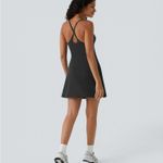 Halara  NWT Black Athletic Dress in Size XL Softyzero Plush Fabric Photo 1