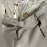 Free People New  Tyler Menswear Light Tan‎ Wide Leg Trousers Pants Large Photo 7