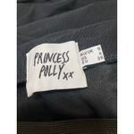 Princess Polly Women Black High Waisted Straight Pencil Midi Slip Skirt Size 4 Photo 3