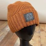Adidas One Size Fits Most Knit Burnt Orange Rust Ribbed Knit Beanie Outdoor Photo 0