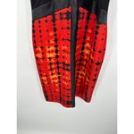 Thalia Sodi Womens Sheath Dress Size S Red Black Racerback Office Career Stretch Photo 2