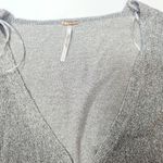 Free People Emmaline Cardi Top in Silver Springs Large Photo 3