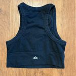 Alo Yoga ALO Seamless Delight High Neck Sports Bra Black size XS Photo 3