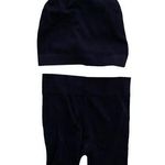 Kimberly C Ribbed Tank Bike Short Set Black Size Small Photo 0