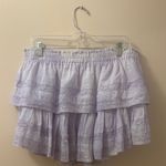 Love Shack Fancy Light purple  mini skirt Photo 0