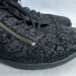 Hartjes XS Comfort Shoes US 10.5 Black Casual Sneakers Zipper Laces Photo 6