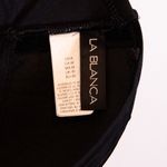 La Blanca Women's Strapless Sweetheart Neckline Ruched Swim Bathing Suit Black 6 Photo 1