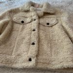 Victoria's Secret Victoria’s Secret Faux Fur Sherpa Teddy Jacket Cream White Size Large Photo 8