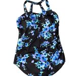 Swimsuits for All One Piece Sarong Swimsuit Womens 20 NEW Defects Floral Blue Size undefined Photo 14