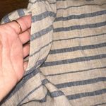 J.Jill  Pure Jill Lagenlook Striped Sleeveless 100% Linen Maxi Dress Photo 2