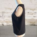 Laura Ashley  NWT Black Tank Top Size Large Petite Photo 1