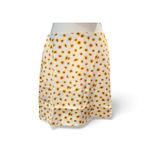 We Wore What Daisies Mini Slip Skirt Ditsy Ivory Photo 1