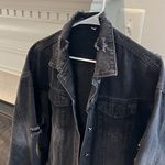 SheIn  distressed denim jacket size Large Photo 1