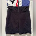 Free People New Race To The Top One Piece Romper Biker Shorts Retro Size Medium Photo 2